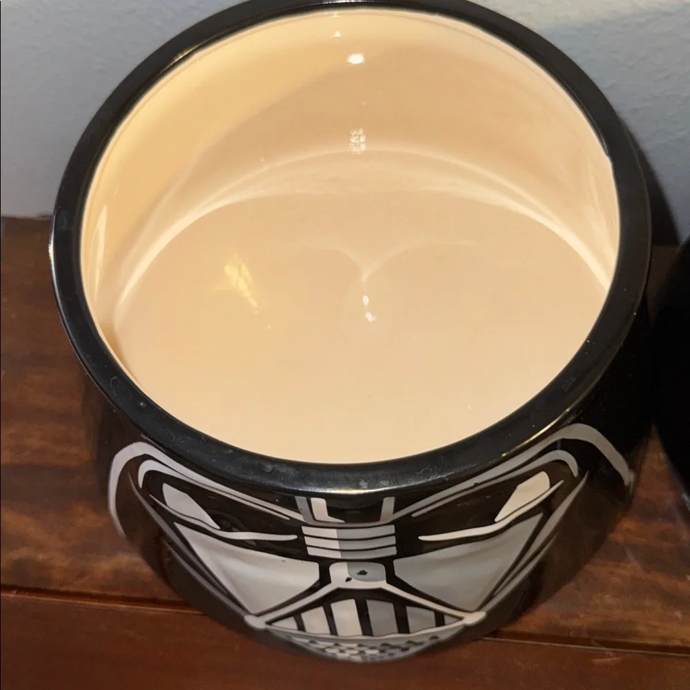 SET (2) Star Wars Darth Vader Ceramic Pet Bowls Official by Lucasfilm Ltd.